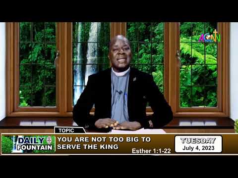 DAILY FOUNTAIN DEVOTIONAL OF JULY 4, 2023 - THE VEN. PHILEMON MARCUS