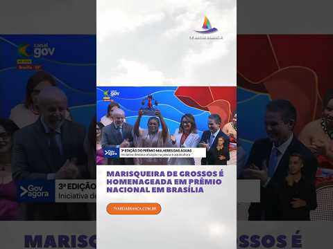 MARISQUEIRA DE GROSSOS-RN HOMENAGEADA EM PRÊMIO NACIONAL EM BRASÍLIA