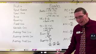Micro Final Exam Prep - Terms & Formulas