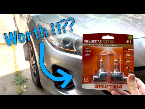 Are Sylvania's SilverStar Ultra Headlights Worth It? Replacing The Headlights On The Mazda 3!