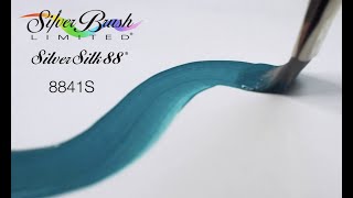 SILVER BRUSH SILVER SILK PENNELLO SOFT CURVE MANICO CORTO SERIE 8841S