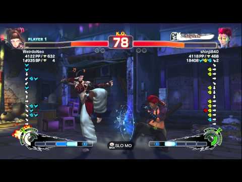 WeirdoNeo (Juri) Vs. shinji840 (Viper)