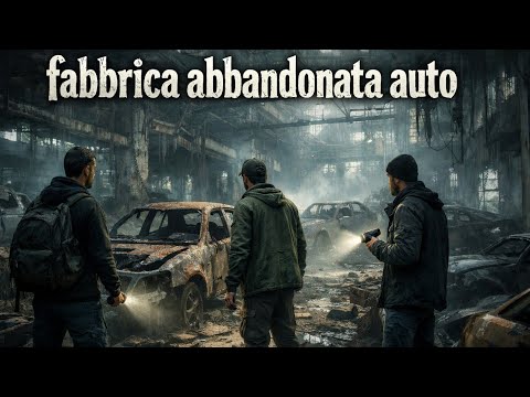 Esploriamo una fabbrica abbandonata che produceva auto 