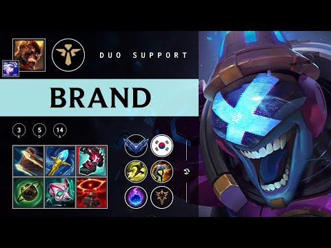 Brand Support vs Leona - KR Diamond Patch 25.24