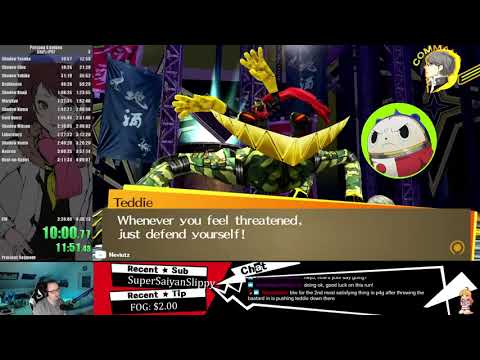 Persona 4 Golden any% speedrun 3:22:33 (PC)