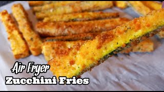 Air Fryer Zucchini Fries | How to Make Zucchini Fries