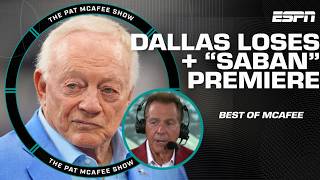 The Cowboys' UGLY TNF loss 😬 + Nick Saban reflects on 'Saban' docuseries 🎥 | Best of Pat McAfee