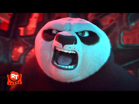 Kung Fu Panda 4 (2024) - Po & Zhen vs. the Chameleon, Awesome Fight Scene | Movieclips