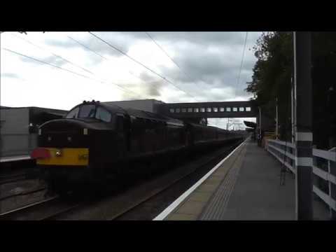 WCRC 37669 + Colas 37521 1Z37 at Wakefield Westgate 20/7/19