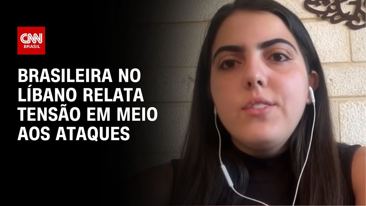 Brasileira no Líbano relata tensão em meio aos ataques | CNN NOVO DIA
