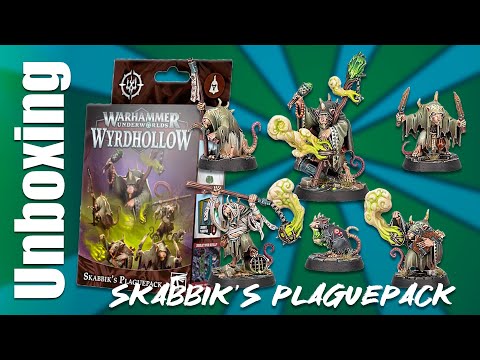 Unboxing Skabbik's Plaguepack Warhammer Underworlds #boardgames