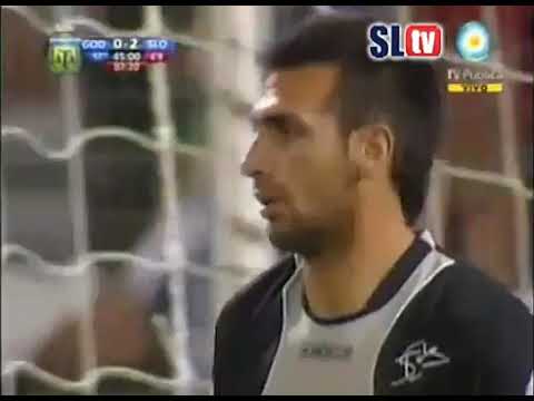 Benitez, Nahuel 93' GodoyCruz vs San Lorenzo 0-2 Clausura 2011 #EstadisticasCasla