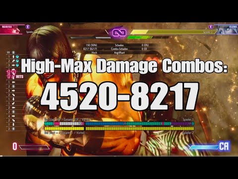 SF6: Marisa High-Max Damage Combos / Season 3