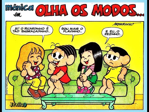 Mônica em Olha os modos -  Turma da Mônica em Quadrinhos