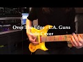 Over The Edge - L.A. Guns - Guitar Solo Cover Video