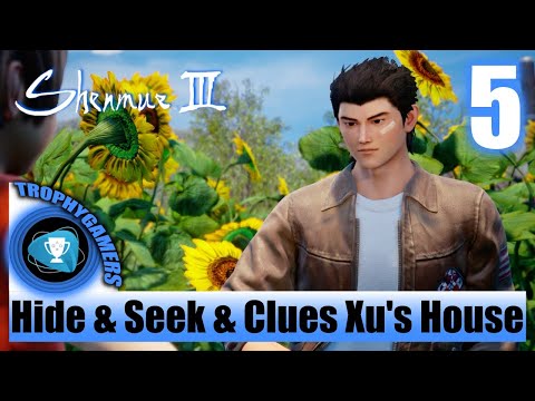 Shenmue 3 - Sunflower Grove - Play Hide-and-Seek - Look for Clues in Xu’s House Walkthrough Part 5