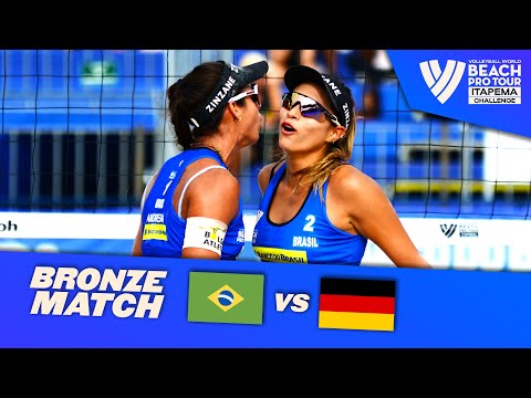 Andressa/Vitoria vs. Borger/Sude - Bronze Highlights of Itapema 2022 #BeachProTour