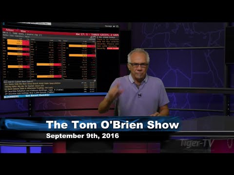 September 9th Daily Stock Market Recap by Tom O'Brien on TFNN   2016