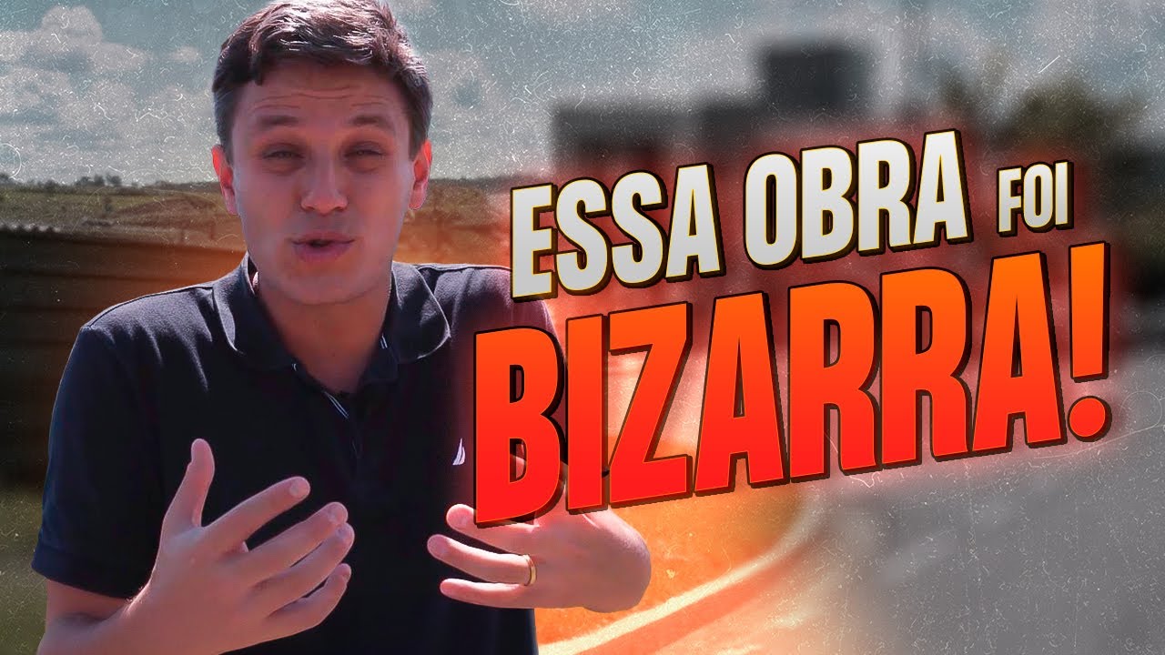 Fundação com o custo ASSUSTADOR! #engenheiromatheus #construção #obras