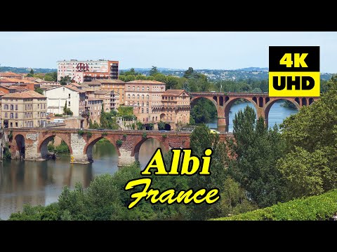 Albi, France in 4K (UHD)