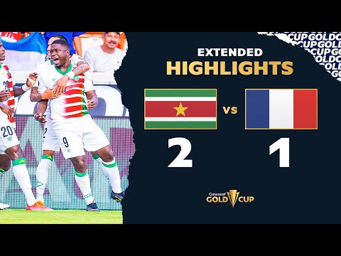 Extended Highlights: Suriname 2-1 Guadeloupe - Gol...