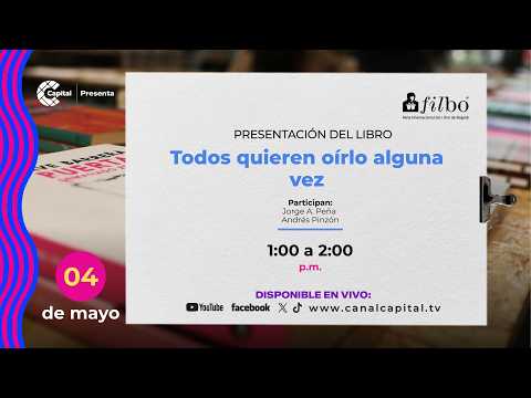 Presentación del libro ‘Todos quieren oírlo alguna vez’, de Jorge Peña
