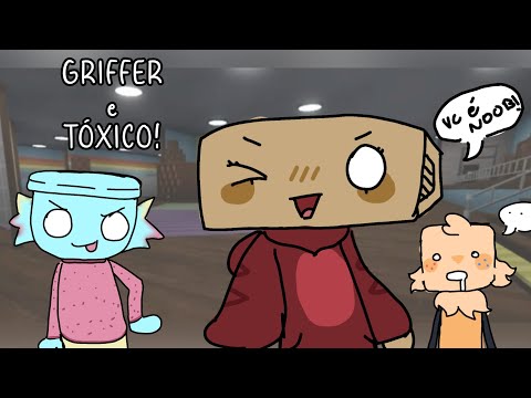 🌈JOGUEI COM UM GRIFFER E UM TÓXICO NO DW! - Dandy's World 