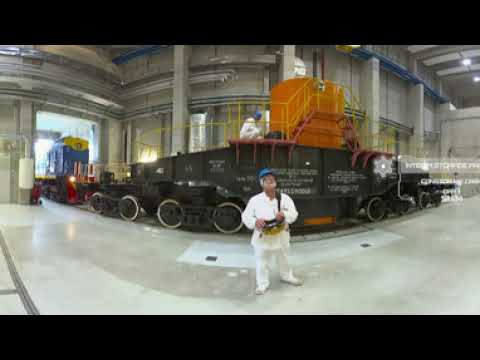 Just how safe spent nuclear fuel is? Ignalina Nuclear Power Plant in 360!