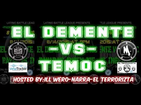 El Demente De La Rima vs Temoc