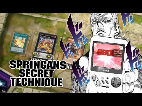 Only 1% SPRINGANS Players are Aware This Trick! Yugioh Master Duel