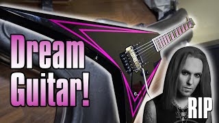 Video thumbnail for I Got My Dream Guitar! - Alexi Laiho Pink Sawtooth! by Wildchild_inc