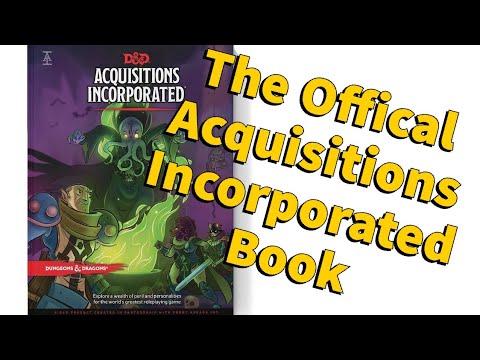 D&D News Update: Acquisitions Incorporated Book