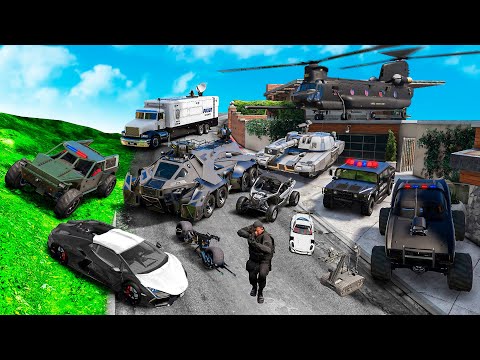 COLECIONANDO VEÍCULOS DAS FORÇAS ESPECIAIS NO GTA 5