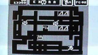 Mr Dig on Dragon 32 vintage home computer. Gameplay & Commentary