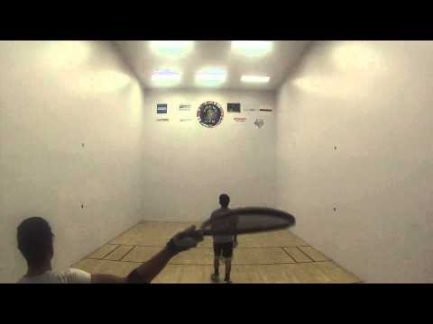 Portales Racquetball Crew - G. Ruiz / I. ?? game 1