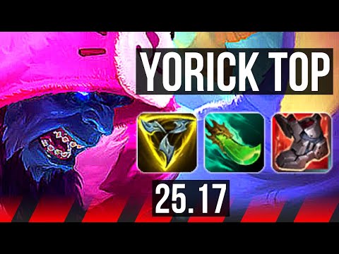 YORICK vs KLED (TOP) | BR Grandmaster | 25.17