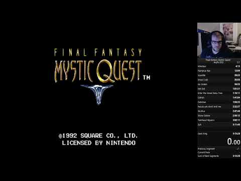 Final Fantasy Mystic Quest Any% (US) Speedrun in 2:37:28