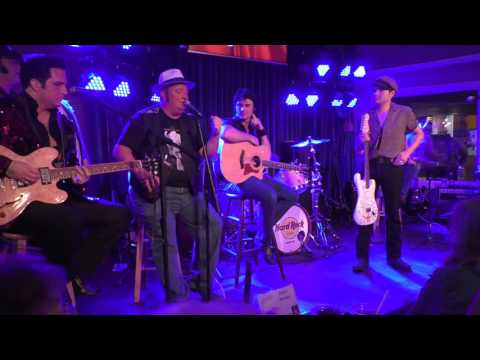 Jeff Lewis All-Star Jam Band, Guitar Auction part 1 - video by Susan Quinn Sand