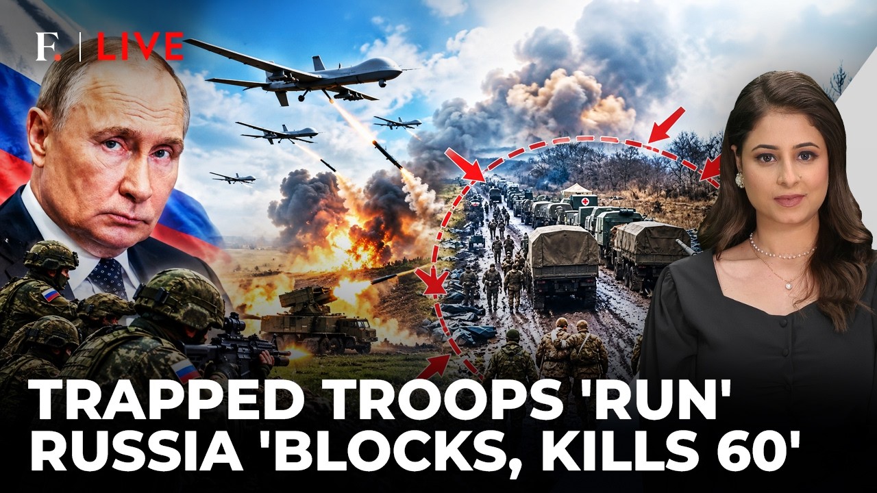 Russia 'Thwarts' 2 Attempts By Encircled Ukrainian Troops, '60 killed, Weapons Lost'| Firstpost Live