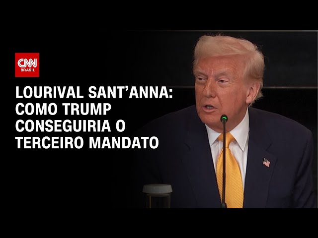 Análise: Como Trump conseguiria o terceiro mandato | CNN PRIME TIME