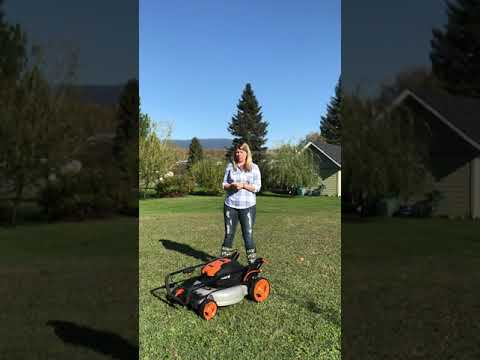 Tested For Life In Canada - WORX WG751 Cordless Lawn Mower Review