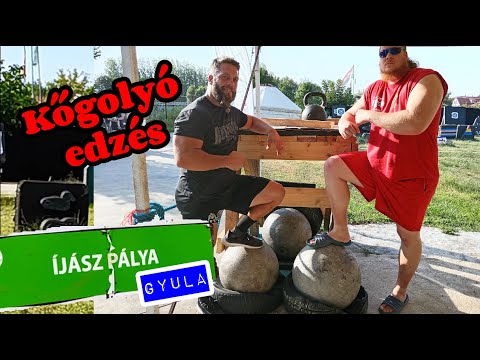 Kőgolyó edzés Gyulán az íjász pályán | "Edzés végén lövünk egy vaddisznót" Vlog. 235.rész