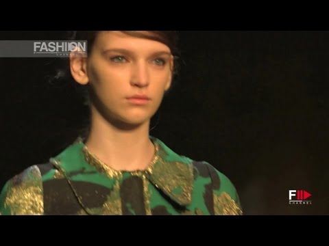 ERDEM Full Show London Fashion Week Autumn Winter 2015 2016 by Fashion Channel