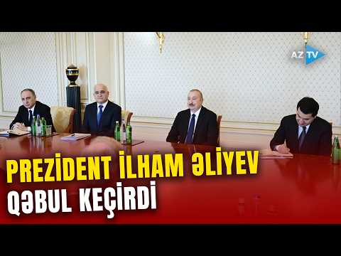 Azərbaycan Prezidenti İlham Əliyev Rusiya Hökuməti Sədrinin müavinini qəbul etdi