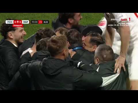REZUMAT. Hermannstadt - Rapid 1-0. Sibienii dau lovitura în minutul 90+5