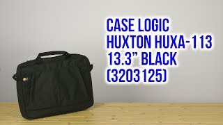 Case Logic 13.3" Huxton Attache, black (HUXA113K) - відео 1