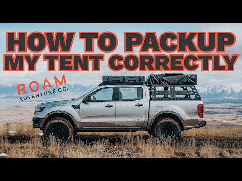 How to: Pack up your tent.