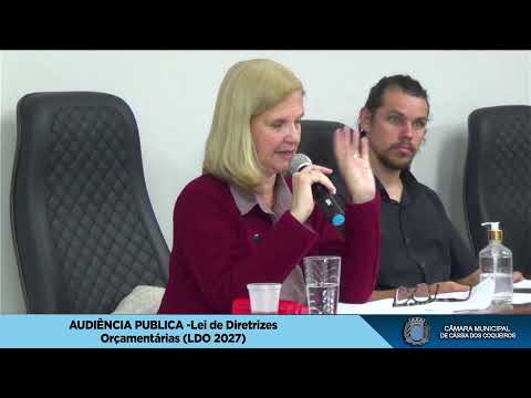 AUDIÊNCIA PUBLICA -Lei de Diretrizes Orçamentárias (LDO 2027)