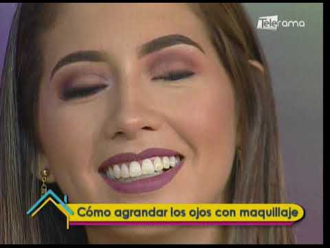 Cómo agrandar los ojos con maquillaje
