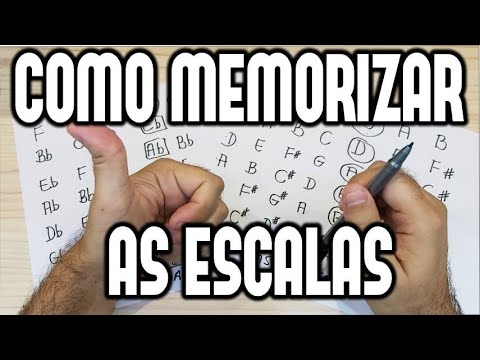 COMO MEMORIZAR TODAS AS ESCALAS COM APENAS 2 DICAS!
